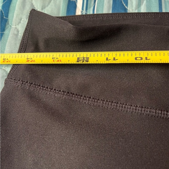 Joy Lab Womens Black Ankle Length Leggings Size M Sheer Mesh Athletic Medium - Picture 3 of 7